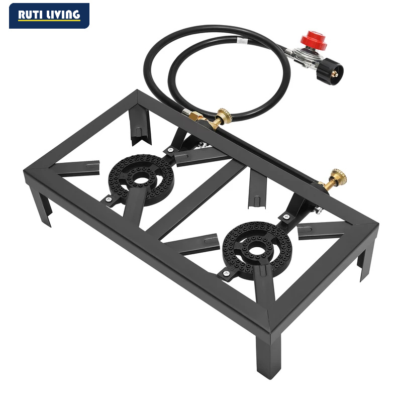 Home Cooking Gas - Portable 1/2 Burner Outdoor Gas Stove