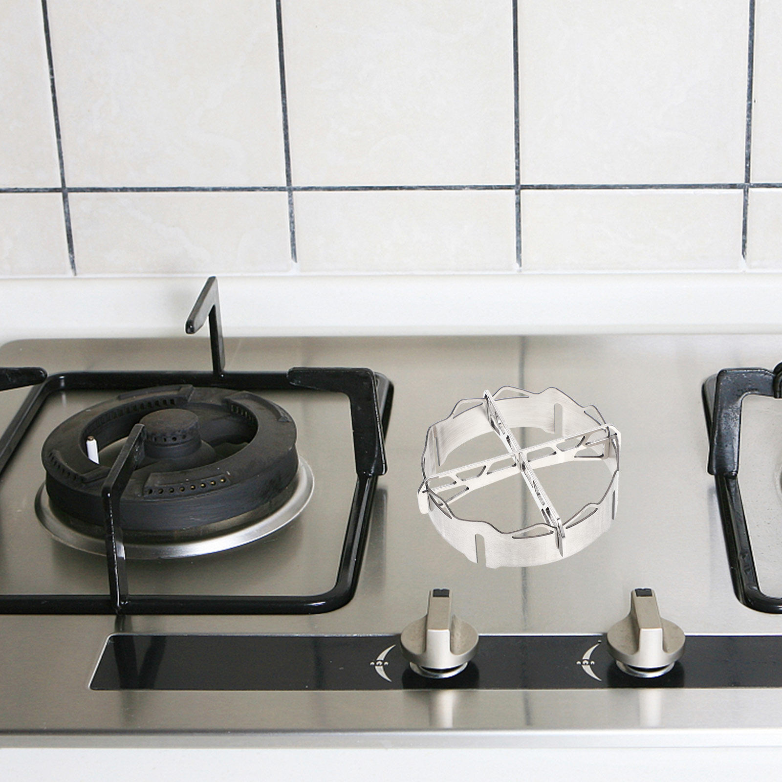 Home Cooking Gas - Stove Windproof Stainless Steel Kitchen Cover