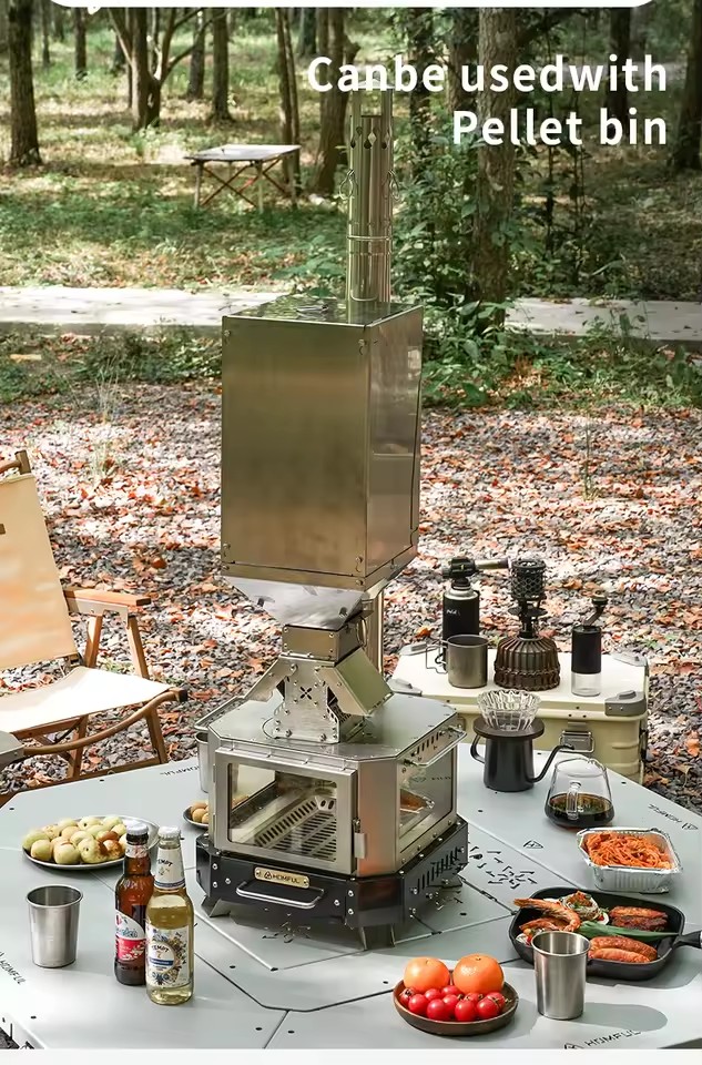 HOMFUL Portable Firewood Stove - đánh giá và giá Home Cooking Cookbook