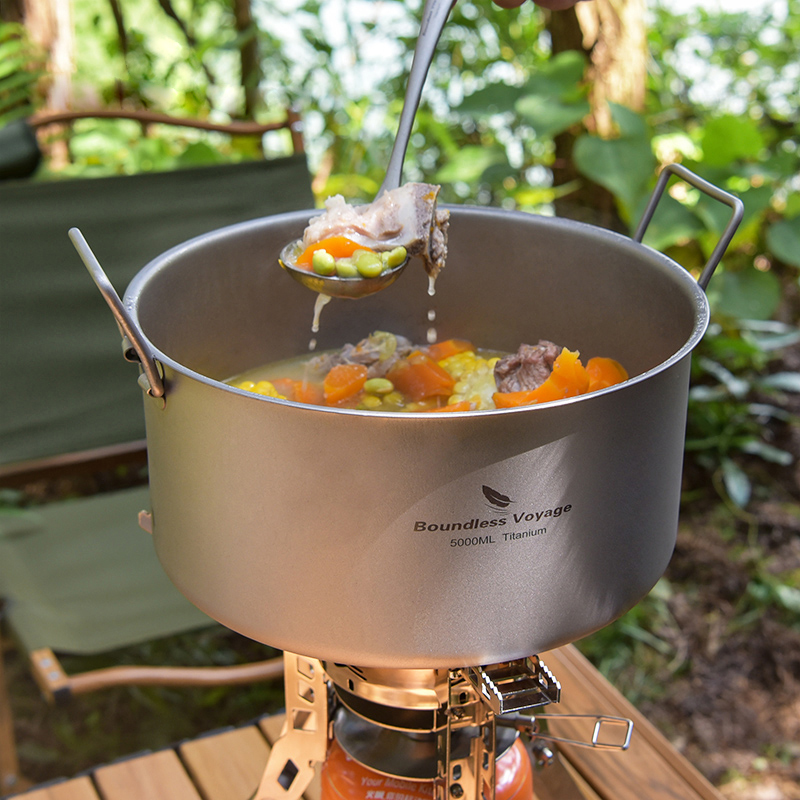 Boundless Voyage Titanium Pot  - đánh giá và giá Home Cooking Cookbook