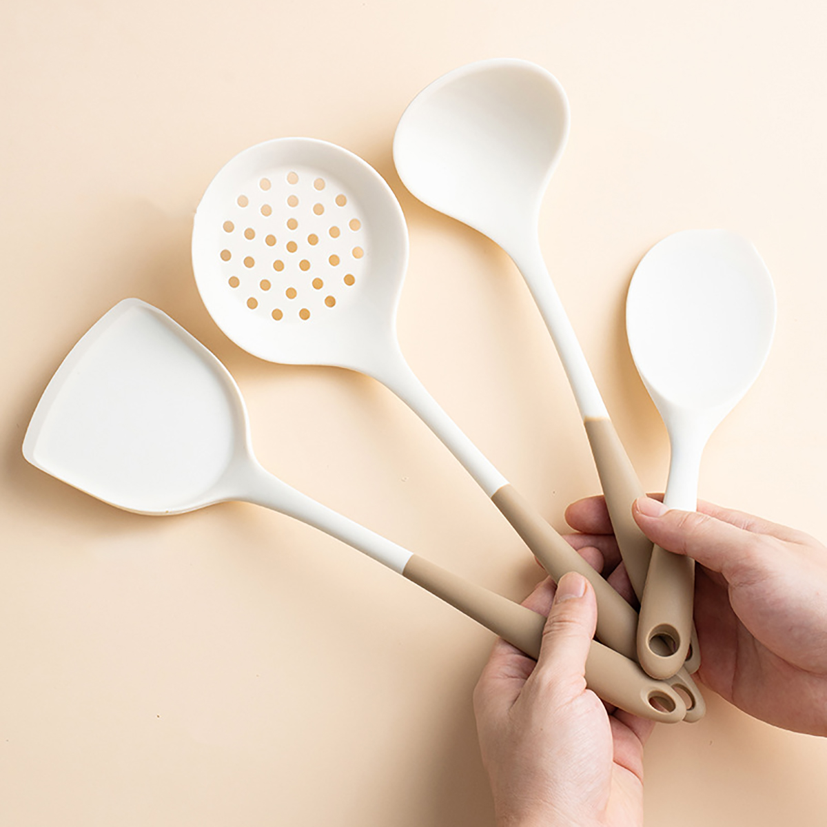 4pcs Silicone Kitchenware Uten - đánh giá và giá Home Cooking Cookbook