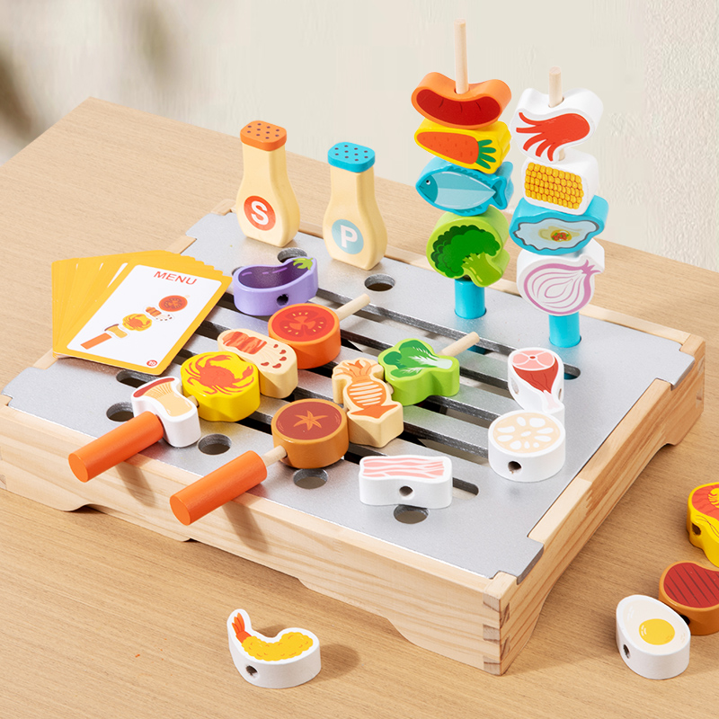 Children's Wooden Imitation Ba - đánh giá và giá Home Cooking Cookbook