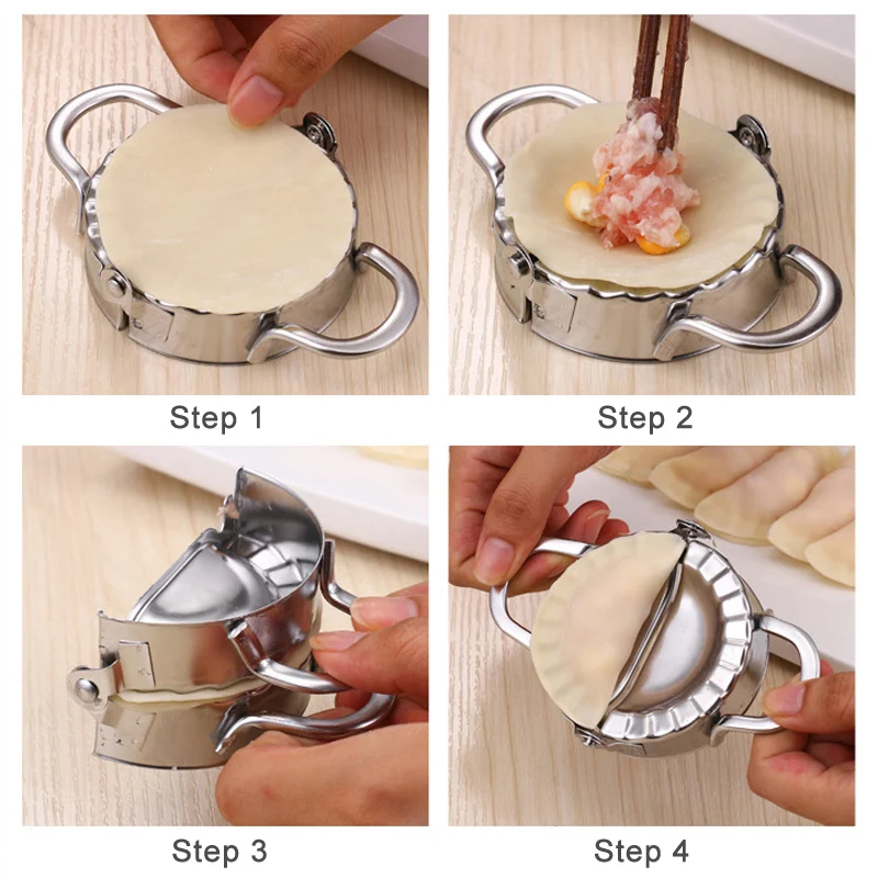 Dumpling Maker Stainless Steel - đánh giá và giá Gyoza Dumpling Maker