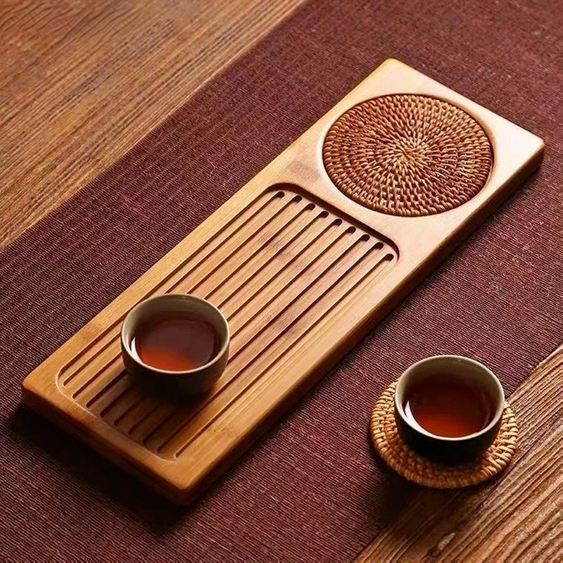 Dry Brew Bamboo Tea Tray with  - đánh giá và giá Home Cooking Recipes