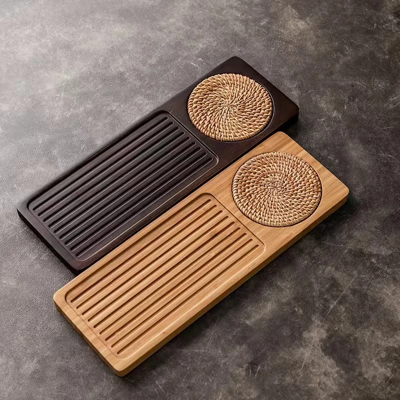 Dry Brew Bamboo Tea Tray with  - đánh giá và giá Home Cooking Recipes