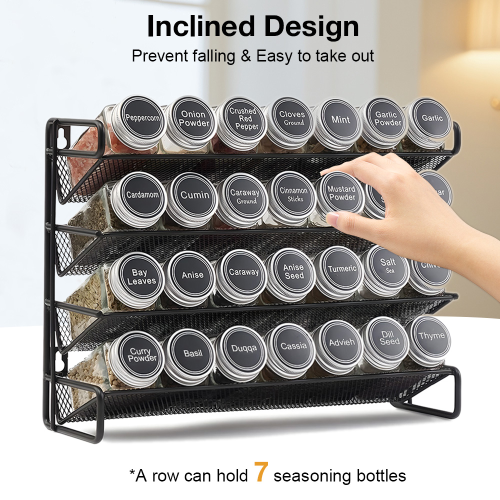 4 Tier Kitchen Spice Rack Cupb - đánh giá và giá Home Cooking Recipes
