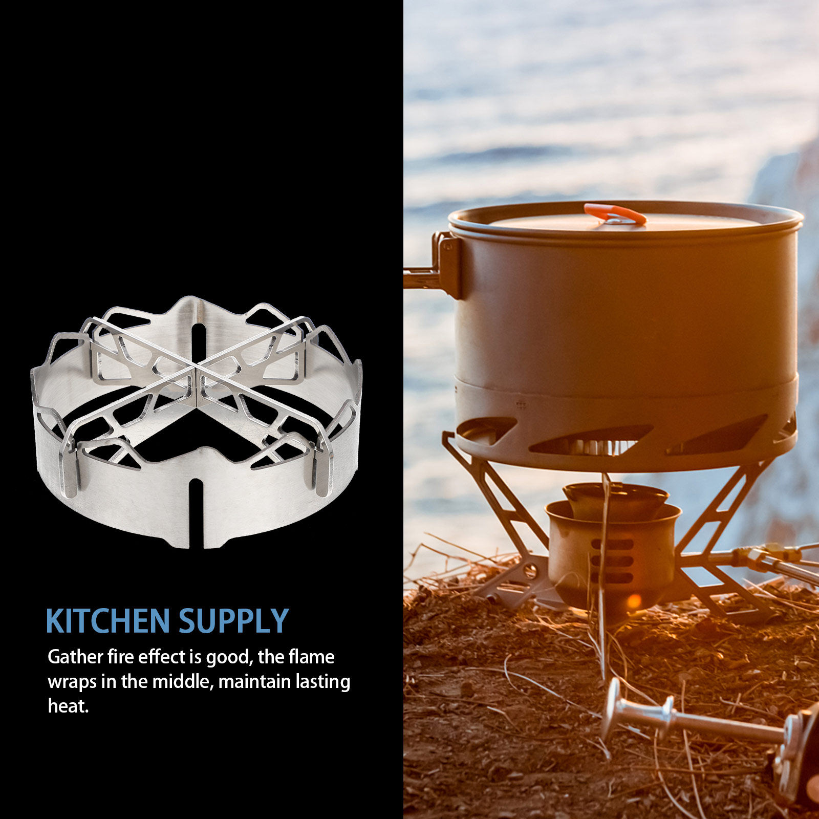 Stove Windproof Stainless Stee - đánh giá và giá Home Cooking Gas