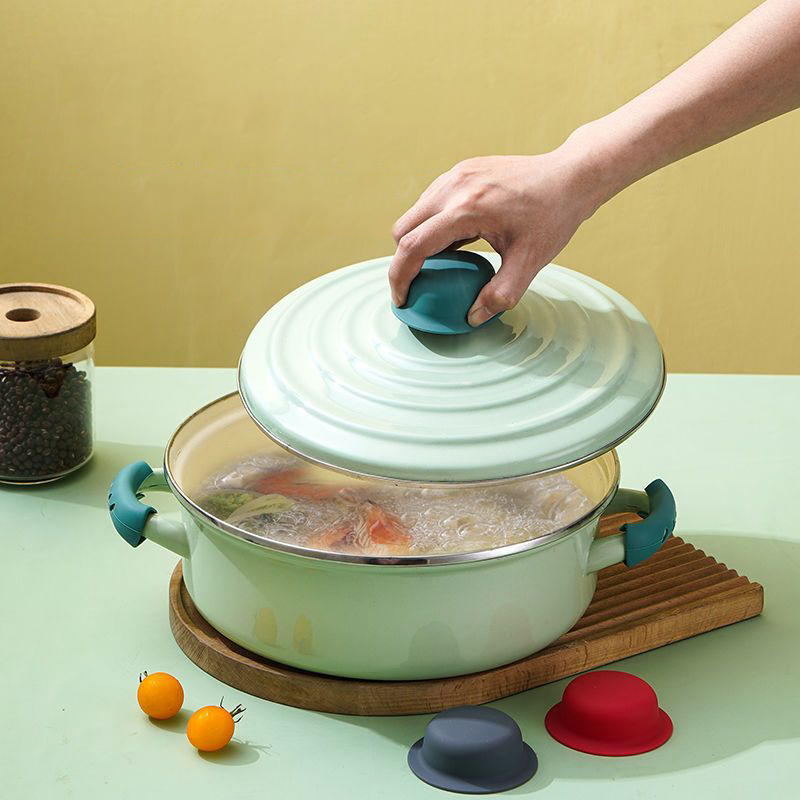 1/2Pcs Heat Resistant Pot Pan  - đánh giá và giá Home Cooking Cookbook
